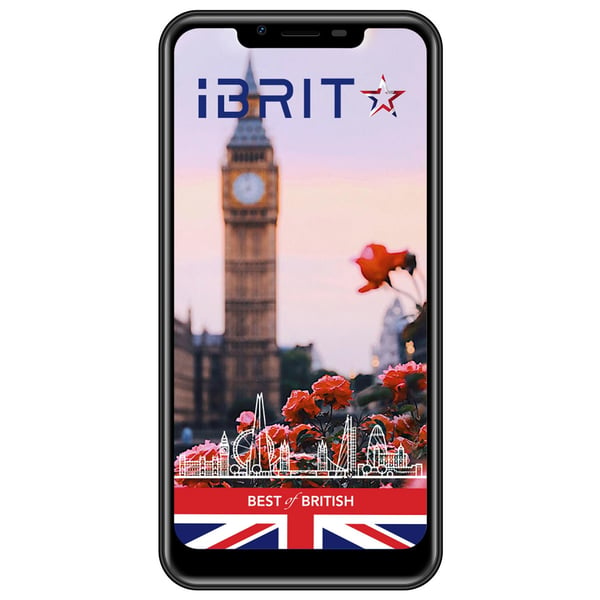 iBrit POWER6 16GB Black 4G Dual Sim Smartphone